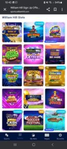 Juegos exclusivos de William Hill