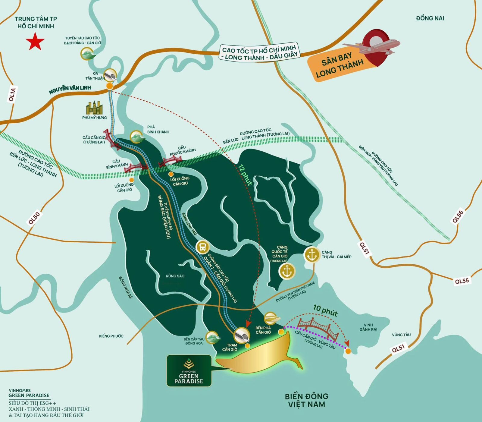 Vinhomes Green Paradise – Điểm hội tụ chiến lược của dòng vốn đầu tư dài hạn